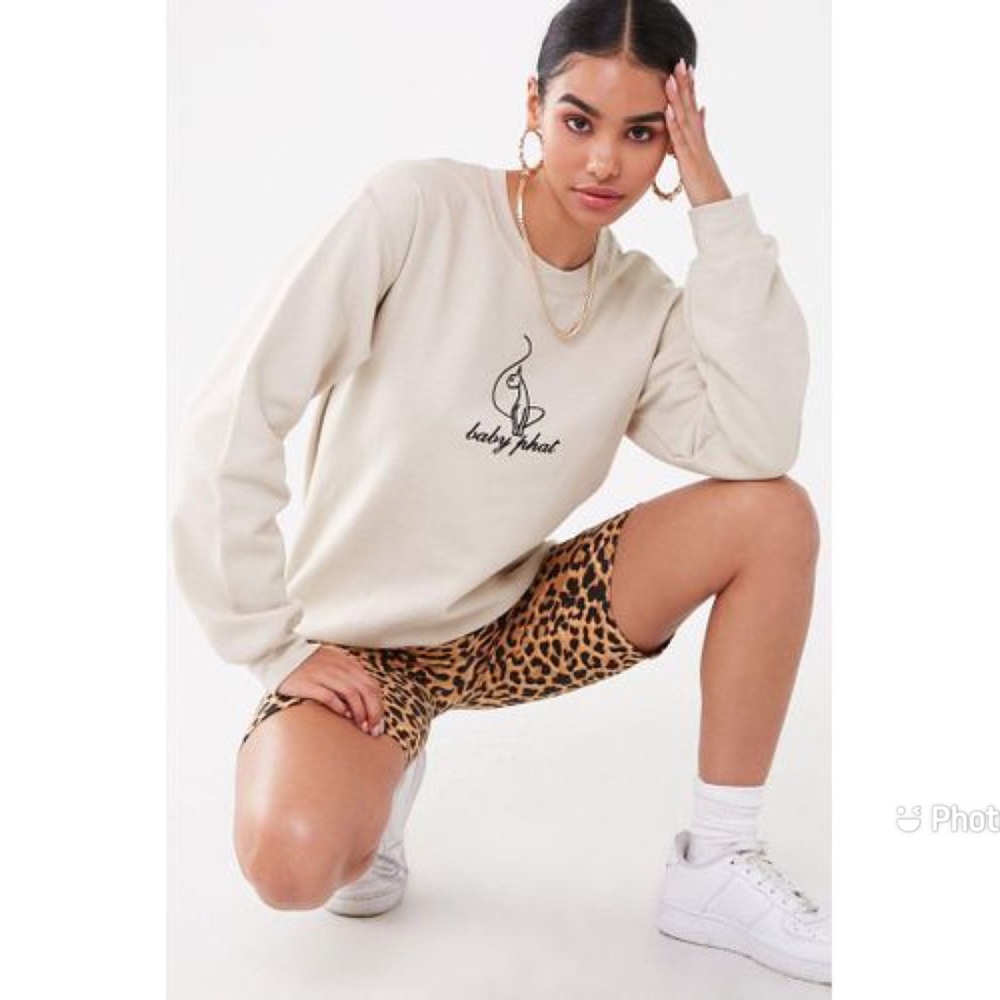 Limited Edition Baby Phat x Forever 21 Graphic Sweatshirt